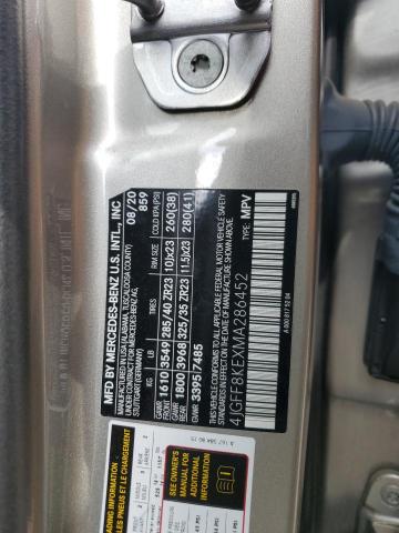 2021 MERCEDES-BENZ GLS 63 AMG 4JGFF8KEXMA286452
