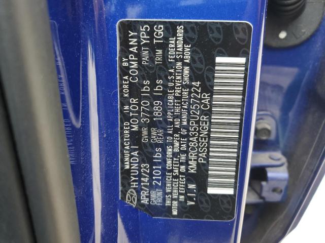 2023 HYUNDAI VENUE SEL KMHRC8A35PU257224