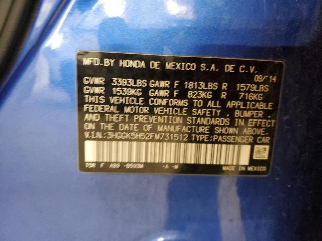 2015 HONDA FIT LX 3HGGK5H52FM731512