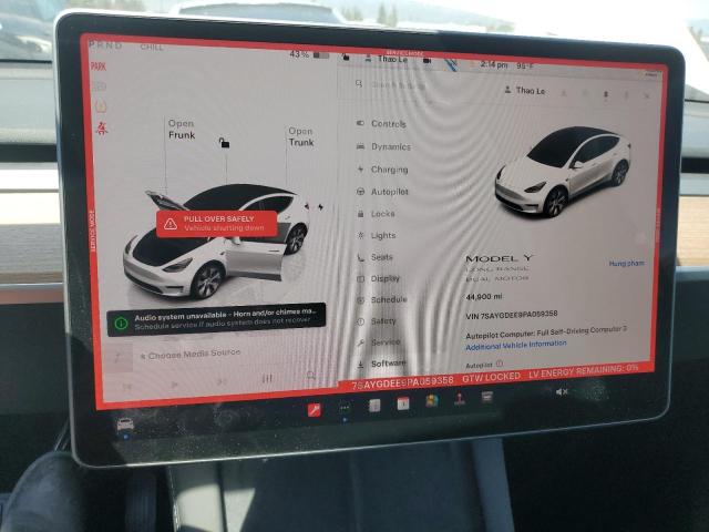2023 TESLA MODEL Y - 7SAYGDEE9PA059358