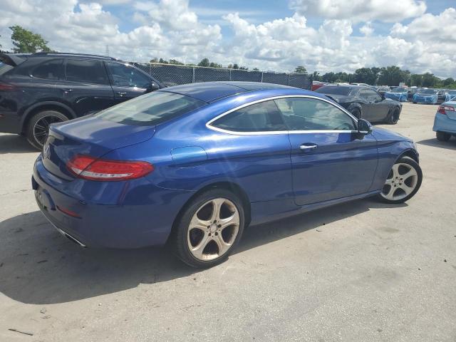 MERCEDES-BENZ C 300 2017 blue coupe gas WDDWJ4JB0HF325499 photo #4