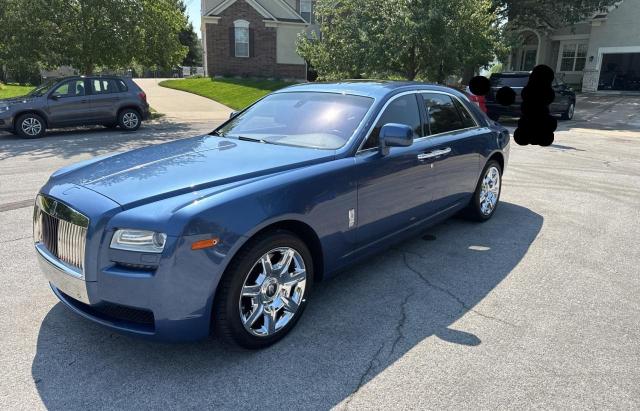 ROLLS-ROYCE GHOST 2011 blue sedan 4d gas SCA664S50BUX49702 photo #3