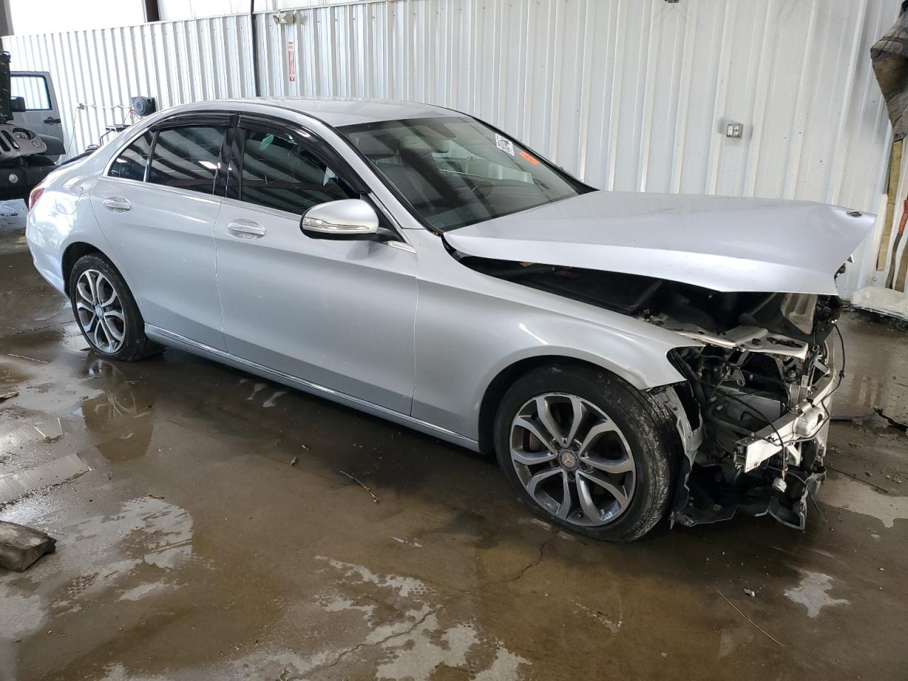 Lot #3309289618 2015 MERCEDES-BENZ C 300 4MATIC