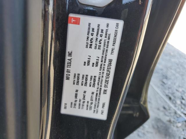 2018 TESLA MODEL 3 5YJ3E1EA2JF070446