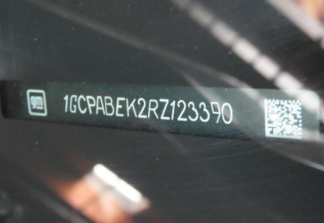 2024 CHEVROLET SILVERADO C1500 CUSTOM 1GCPABEK2RZ123390
