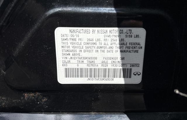 2016 INFINITI Q50 PREMIU JN1EV7AR3GM345008