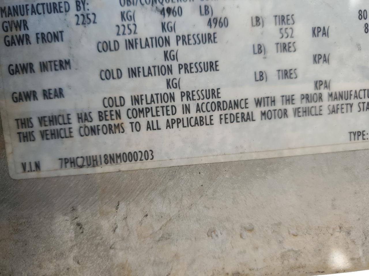 Lot #3290471761 2022 CONQUEROR OFF ROAD