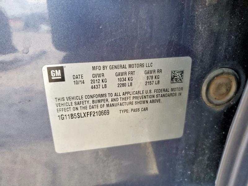 2015 CHEVROLET MALIBU LS - 1G11B5SLXFF210669