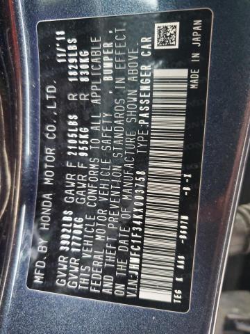 2019 HONDA CIVIC EX - JHMFC1F34KX003758