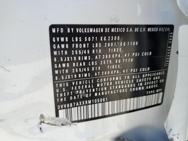 2024 VOLKSWAGEN TIGUAN SE 3VV8B7AXXRM105061