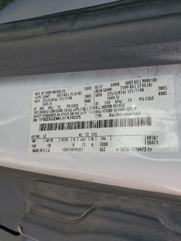 2018 FORD TRANSIT T- 1FBZX2ZM0JKA10235