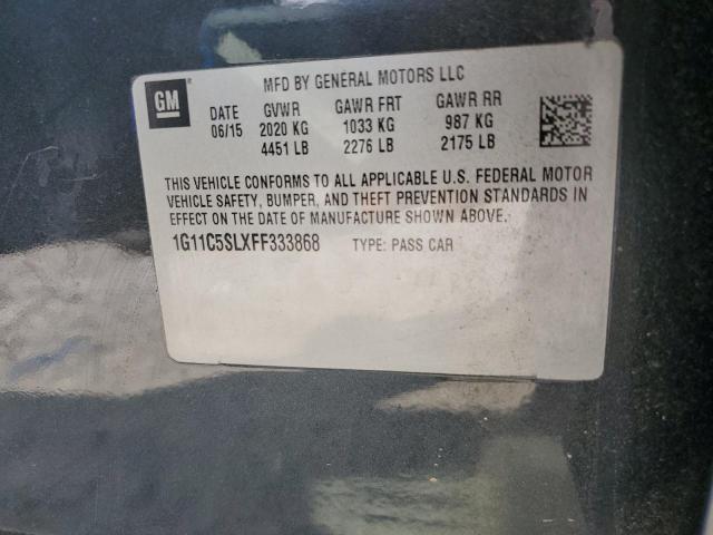 2015 CHEVROLET MALIBU 1LT - 1G11C5SLXFF333868