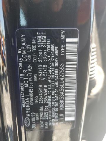 2020 HYUNDAI KONA ULTIM KM8K53A56LU427553