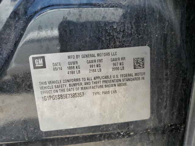 2014 CHEVROLET CRUZE LTZ - 1G1PG5SB5E7385357