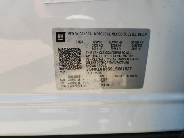 2020 CHEVROLET BLAZER 2LT - 3GNKBHRS9LS661827