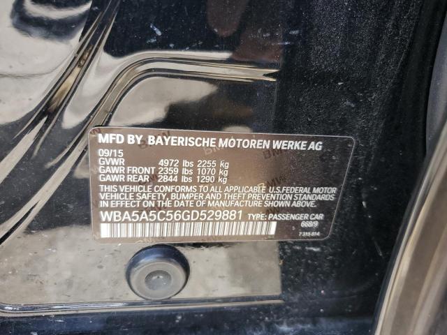 2016 BMW 528 I WBA5A5C56GD529881