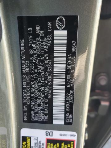 2024 LEXUS ES 350 BASE 58ADZ1B1XRU163641