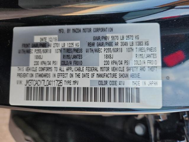 2020 MAZDA CX-9 TOURI JM3TCACY7L0411726