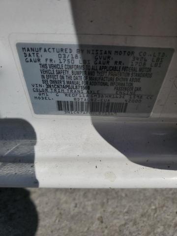 2018 NISSAN VERSA S 3N1CN7AP0JL871569
