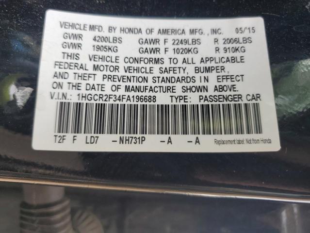 2015 HONDA ACCORD LX 1HGCR2F34FA196688