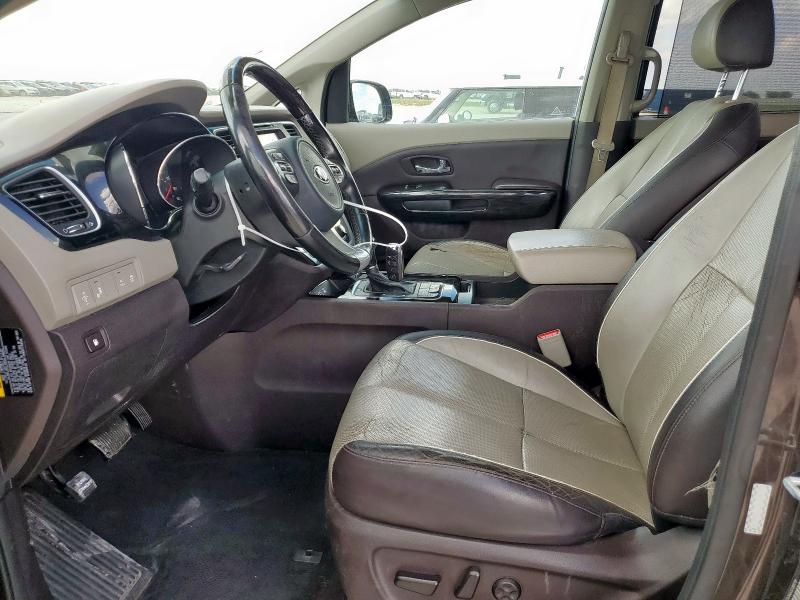 2016 KIA SEDONA SXL KNDME5C10G6128878