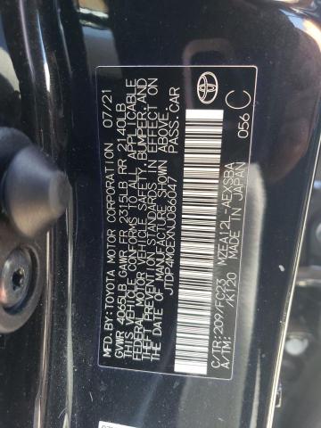 2022 TOYOTA COROLLA SE JTDP4MCEXNJ086047