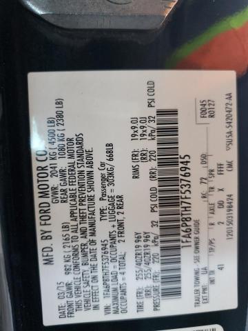 2015 FORD MUSTANG - 1FA6P8TH7F5376945
