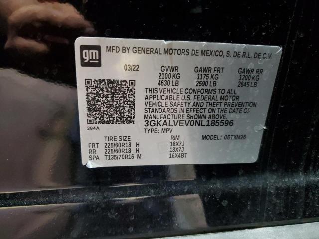 2022 GMC TERRAIN SL 3GKALVEV0NL185596