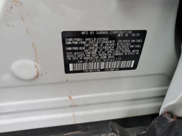 2019 SUBARU FORESTER L JF2SKAUC7KH544322