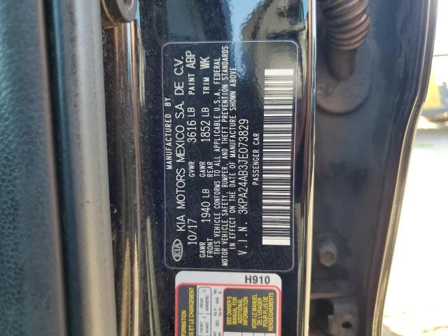 2018 KIA RIO LX 3KPA24AB3JE073829