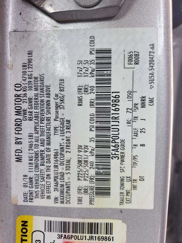 FORD FUSION SE HYBRID