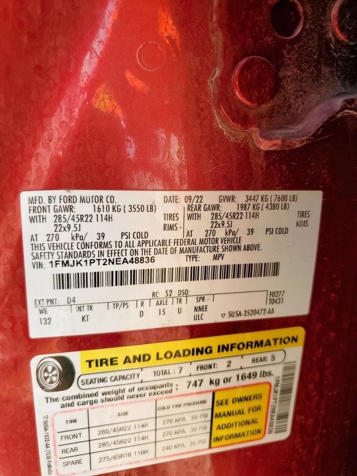 FORD EXPEDITION MAX KING RANCH