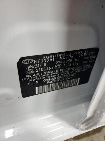 2018 HYUNDAI ELANTRA GT KMHH35LE9JU054367