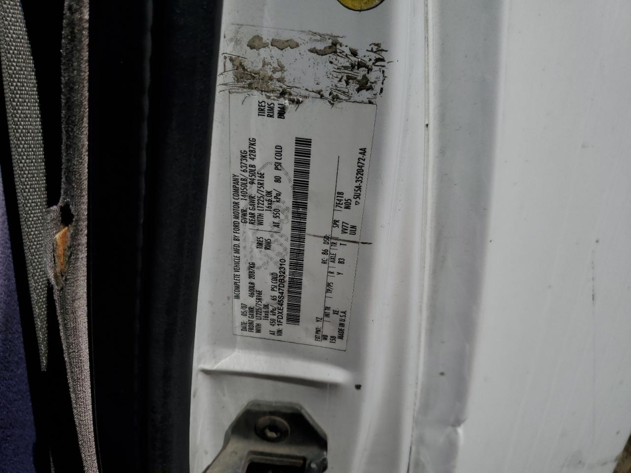 Lot #3222632699 2007 FORD ECONOLINE