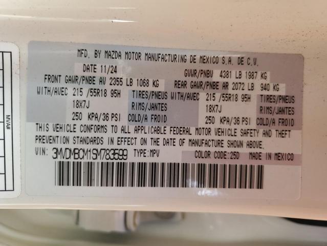2025 MAZDA CX-30 PREF 3MVDMBCM1SM783599