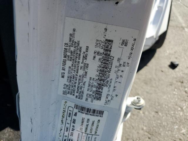 2016 FORD FOCUS 3FA6P0H74GR330182