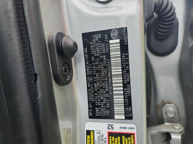 2021 TOYOTA CAMRY SE 4T1G11AK4MU462542