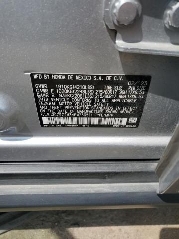 2023 HONDA HR-V 3CZRZ2H34PM733581