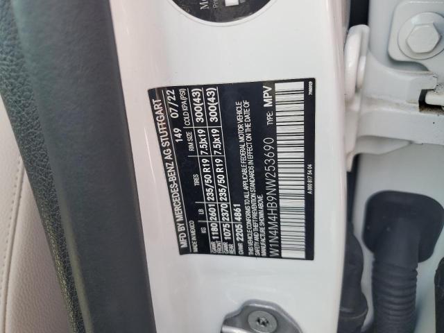 2022 MERCEDES-BENZ GLB 250 4M W1N4M4HB9NW253690