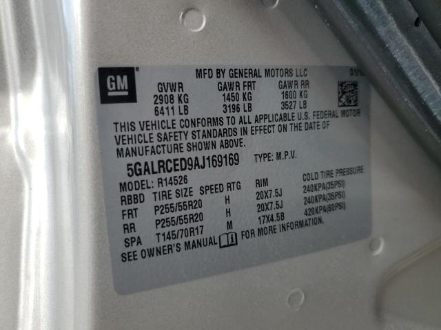 2010 BUICK ENCLAVE CX - 5GALRCED9AJ169169