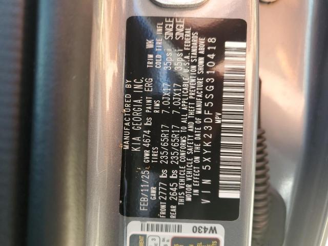 2025 KIA SPORTAGE L - 5XYK23DF5SG310418