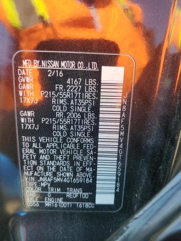 2016 NISSAN JUKE S - JN8AF5MV4GT659184