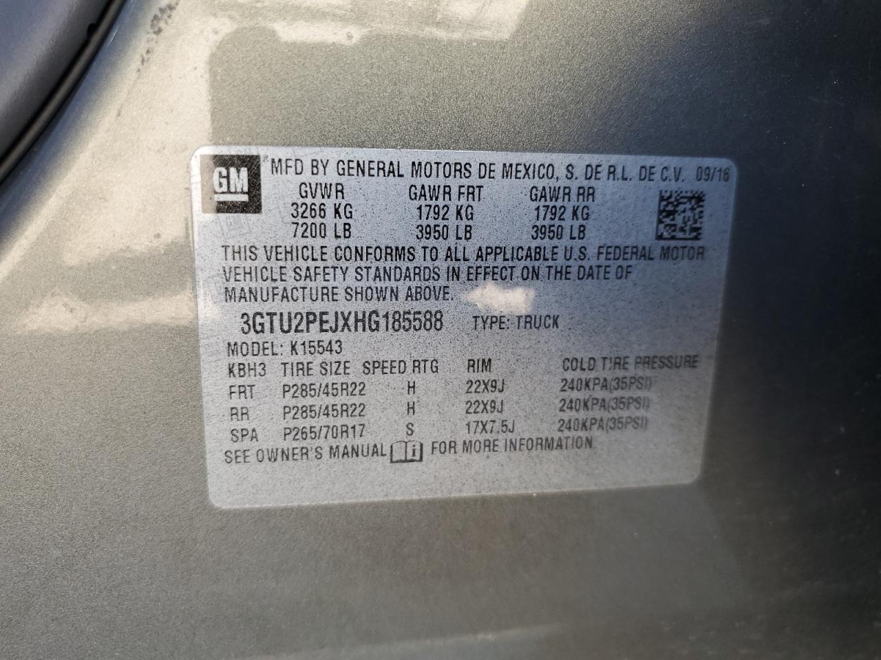 GMC SIERRA 1500 K1500 DENALI