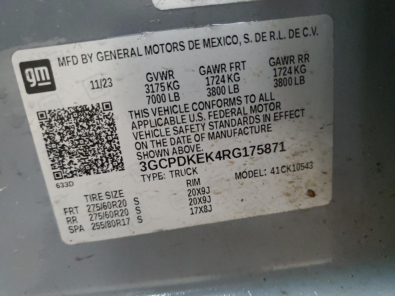 CHEVROLET SILVERADO K1500 LT-L