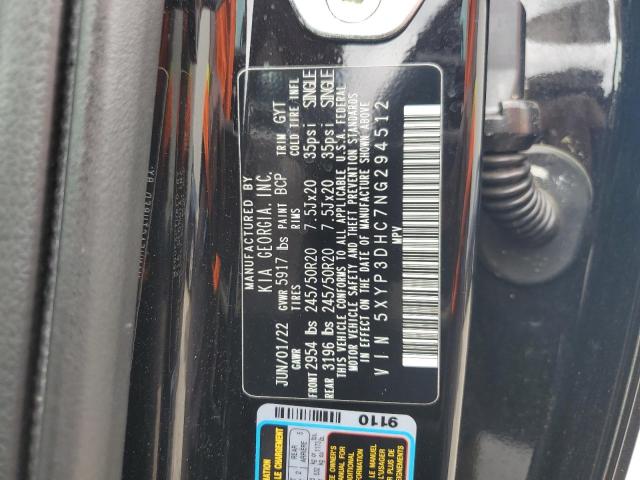 2022 KIA TELLURIDE 5XYP3DHC7NG294512
