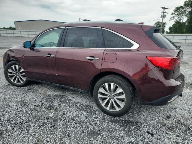 2016 ACURA MDX TECHNO 5FRYD4H40GB061252
