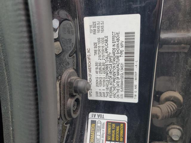 2016 HONDA CR-V LX - 5J6RM4H32GL134531