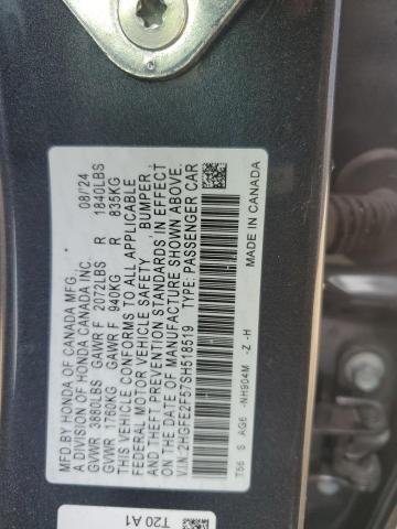 2025 HONDA CIVIC SPOR - 2HGFE2F57SH518519