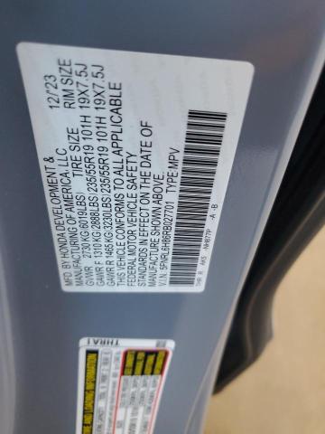 2024 HONDA ODYSSEY TO 5FNRL6H86RB027701
