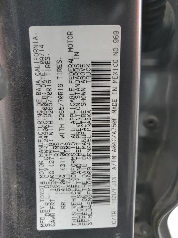 2015 TOYOTA TACOMA DOU 3TMLU4EN6FM168809